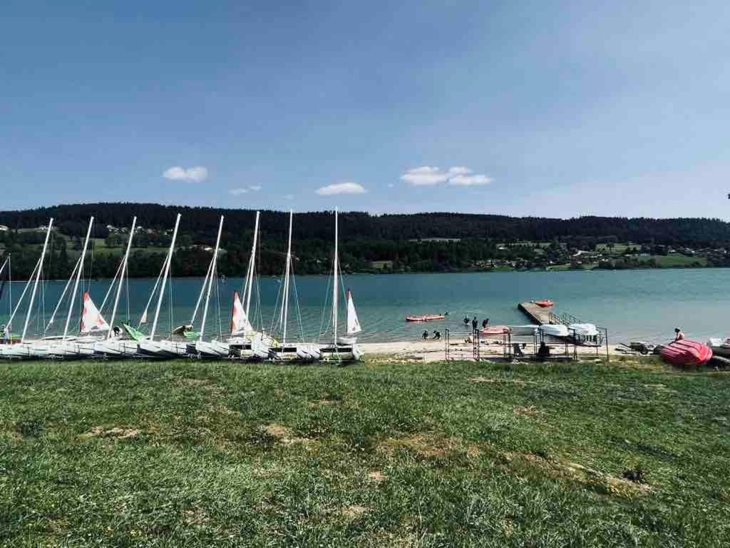 La Parenthese Vue Lac Les Grangettes Exterior photo