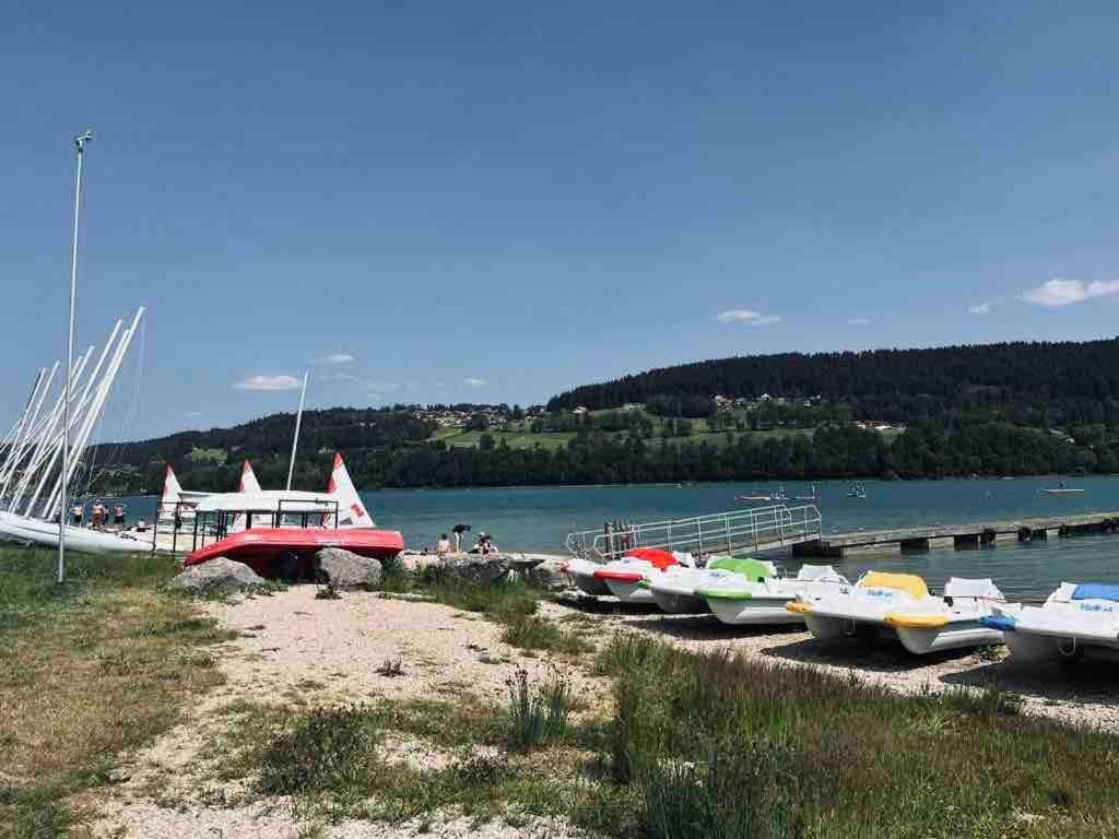 La Parenthese Vue Lac Les Grangettes Exterior photo